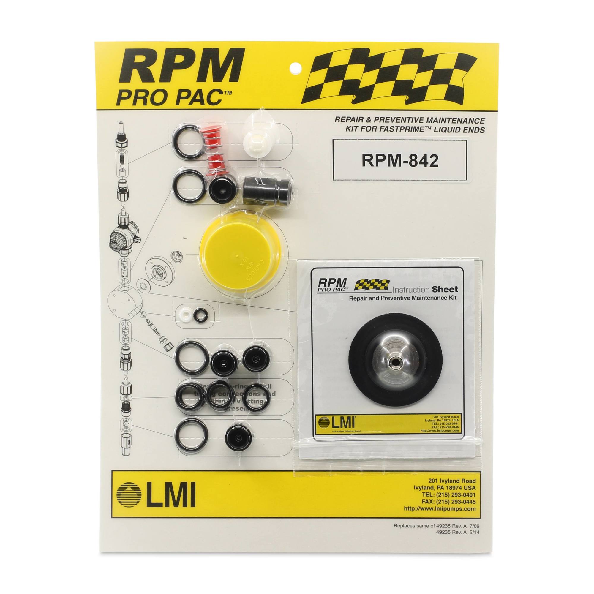 RPM-842 LMIPumps Accessories