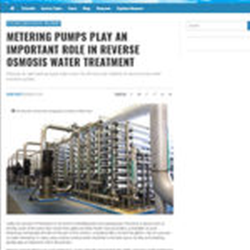 Reverse Osmosis systems