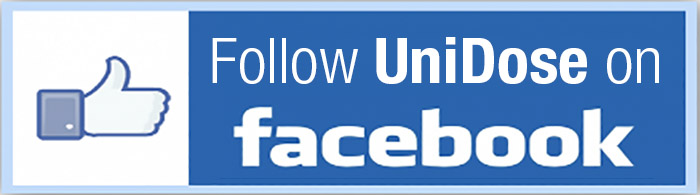 Follow Unidose on facebook